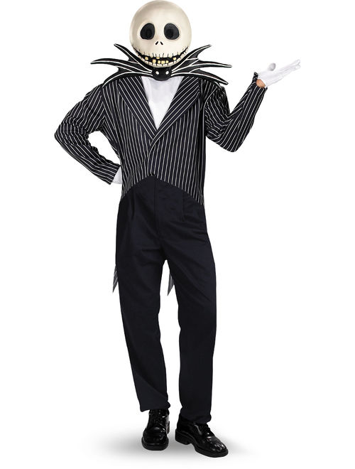 NIGHTMARE BEFORE CHRISTMAS JACK SKELLINGTON ADULT COSTUME