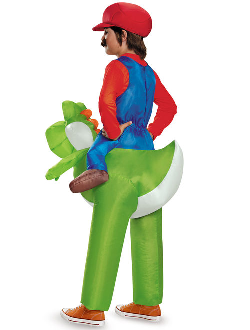 SUPER MARIO BROS MARIO RIDING YOSHI CHILD COSTUME