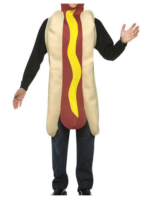 Hot Dog Adult Halloween Costume - One Size