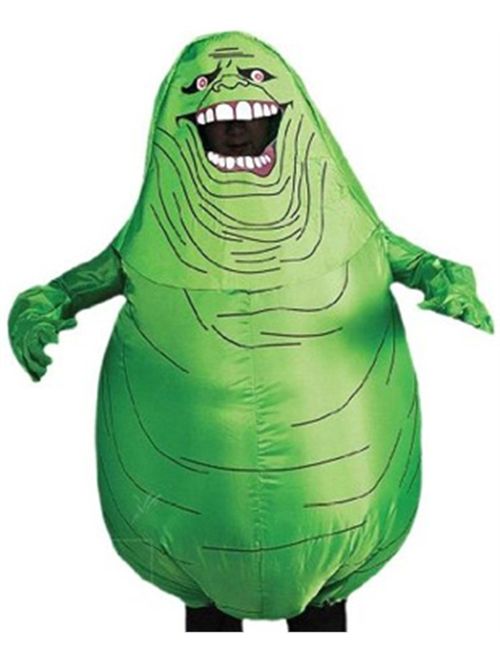 Inflatable Slimer Adult Halloween Costume - One Size