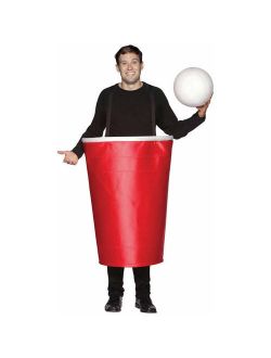 Red Beer Pong Cup Adult Halloween Costume