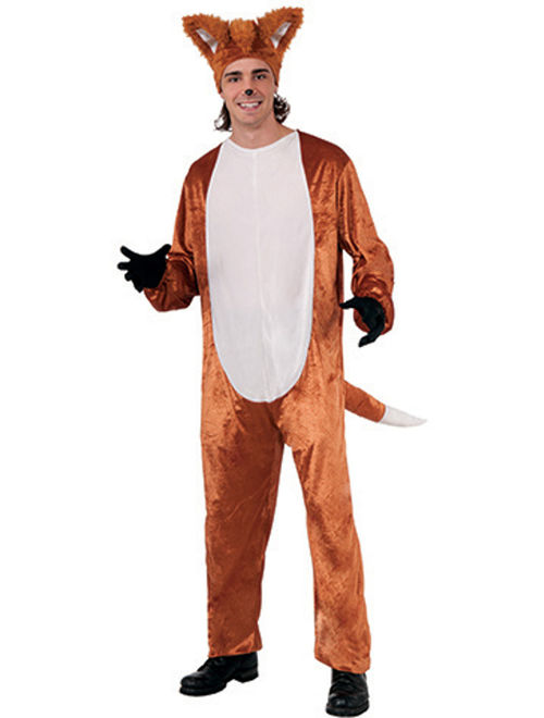 Mens What Does The Fox Say Costume Jumpsuit