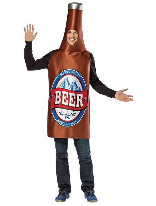 Beer Bottle Adult Costume