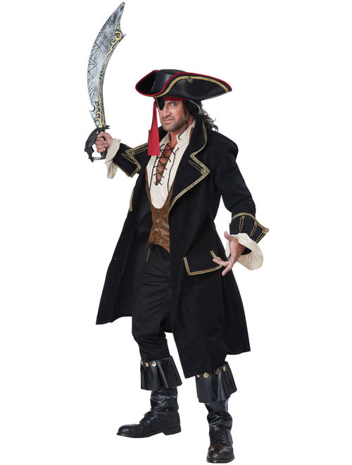 Deluxe Pirate Captain Adult Costume