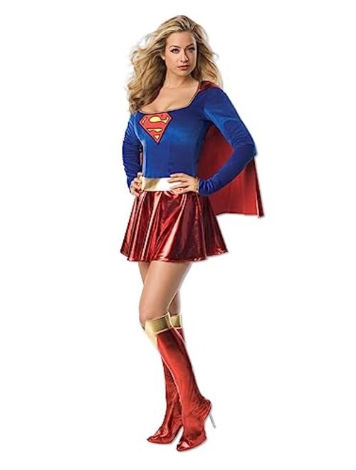 Supergirl Adult Plus Costume - Plus