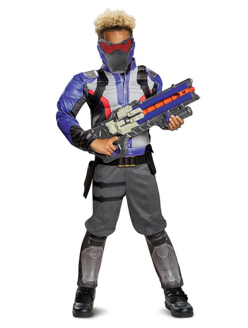 Boy's Soldier: 76 Classic Muscle Halloween Costume - Overwatch