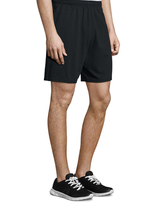 Hanes Big Men's Jersey Pocket Shorts