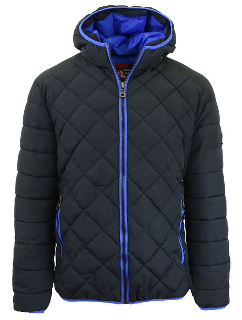 Mens Heavyweight Puffer Bubble Jacket