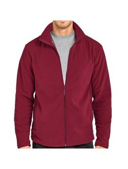 DailyWear Mens Full-Zip Polar Fleece Jacket