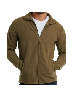 DailyWear Mens Full-Zip Polar Fleece Jacket