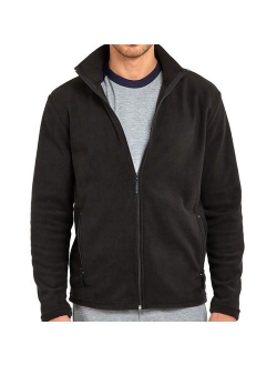 DailyWear Mens Full-Zip Polar Fleece Jacket