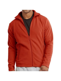 DailyWear Mens Full-Zip Polar Fleece Jacket