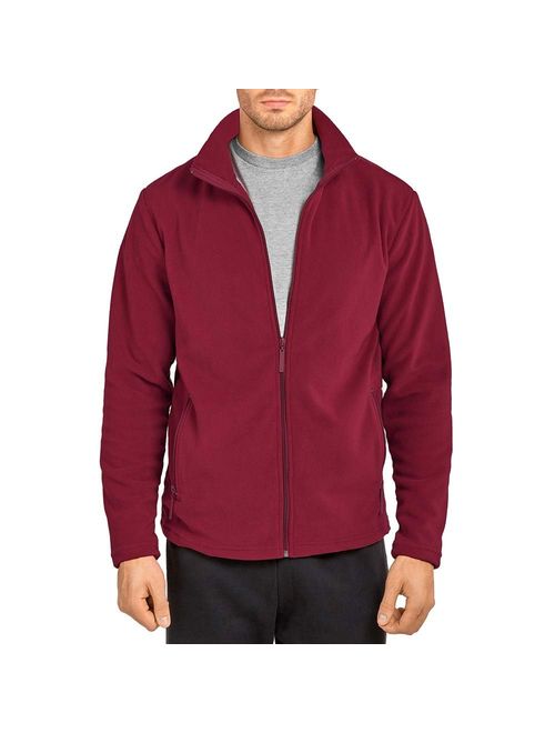 DailyWear Mens Full-Zip Polar Fleece Jacket