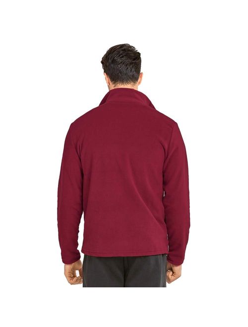 DailyWear Mens Full-Zip Polar Fleece Jacket