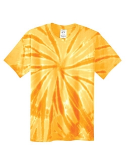 Gravity Threads Mens Tie-Dye Short-Sleeve T-Shirt