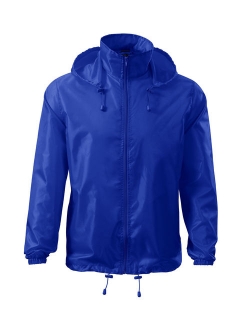 Adler Windbreaker Rain Jacket Hooded - IF FOR MEN: SIZING RUNS SMALL GET THE NEXT SIZE UP - Full Zip - Adjustable Draw Cord Two Front Pockets - Packable In Its Own Pocket