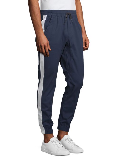 Download No Boundaries Men's Woven Side Stripe Jogger Pants ...