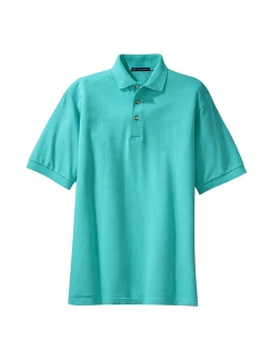 Port Authority Men's Heavyweight Pique Knit Polo Shirt