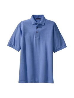 Port Authority Men's Heavyweight Pique Knit Polo Shirt