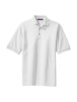 Port Authority Men's Heavyweight Pique Knit Polo Shirt