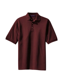 Port Authority Men's Heavyweight Pique Knit Polo Shirt