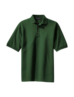 Port Authority Men's Heavyweight Pique Knit Polo Shirt