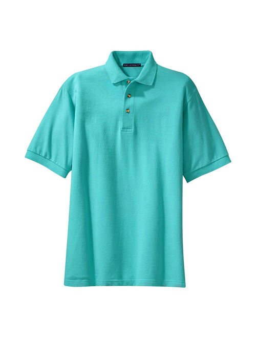 Port Authority Men's Heavyweight Pique Knit Polo Shirt