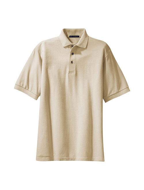 Port Authority Men's Heavyweight Pique Knit Polo Shirt