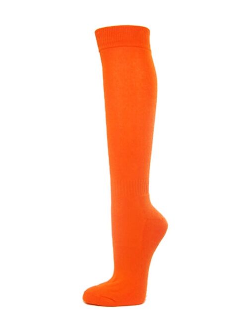 Couver Unisex Solid Youth/Kids Knee High Sports Athletic Baseball Softball Socks