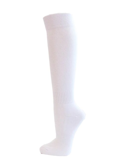 Couver Unisex Solid Youth/Kids Knee High Sports Athletic Baseball Softball Socks