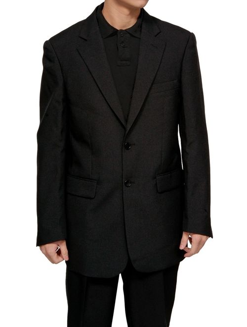 Mens Black Dress Suit - Includes Jacket & Pants