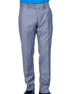 TM Exposure Men's Premium Slim Fit Dress Pants Slacks