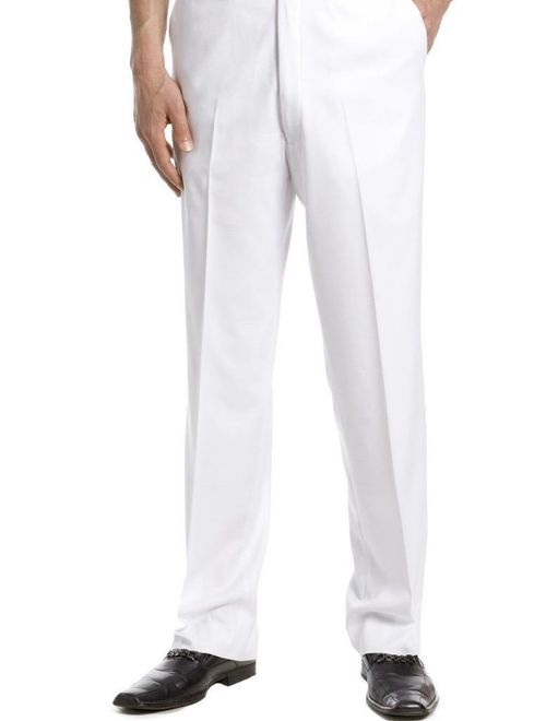 TM Exposure Men's Premium Slim Fit Dress Pants Slacks