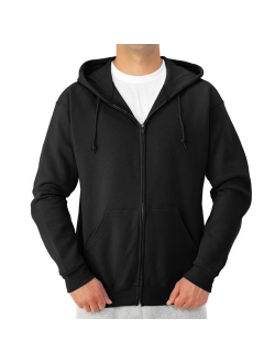 Jerzees Men's Fleece Full Zip Hooded Jacket