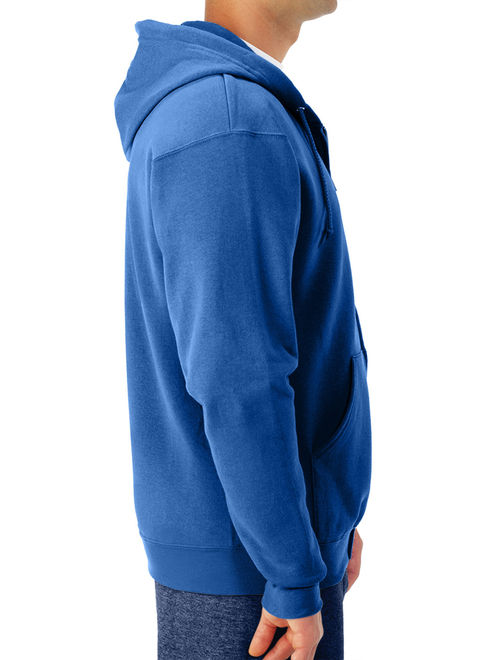 Jerzees Men's Fleece Full Zip Hooded Jacket