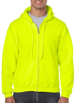 Heavy Blend Big Men's Full Zip Hooded Sweatshirt