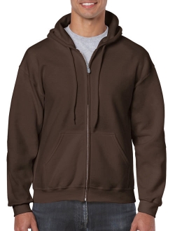 Heavy Blend Big Men's Full Zip Hooded Sweatshirt