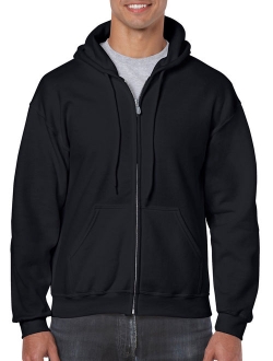 Heavy Blend Big Men's Full Zip Hooded Sweatshirt