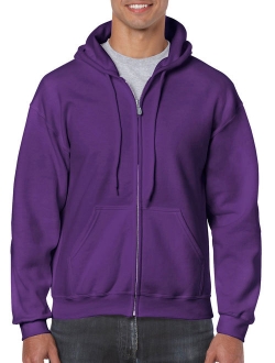 Heavy Blend Big Men's Full Zip Hooded Sweatshirt