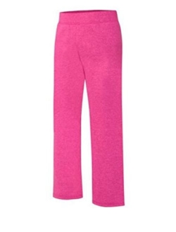 ComfortSoft EcoSmart Girls' Open Bottom Leg Sweatpants(Little Girls & Big Girls)