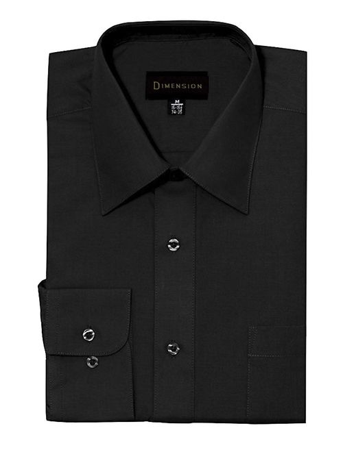 Long Sleeve Business Dress Shirt Regular Fit One Pocket Variety Of Colors