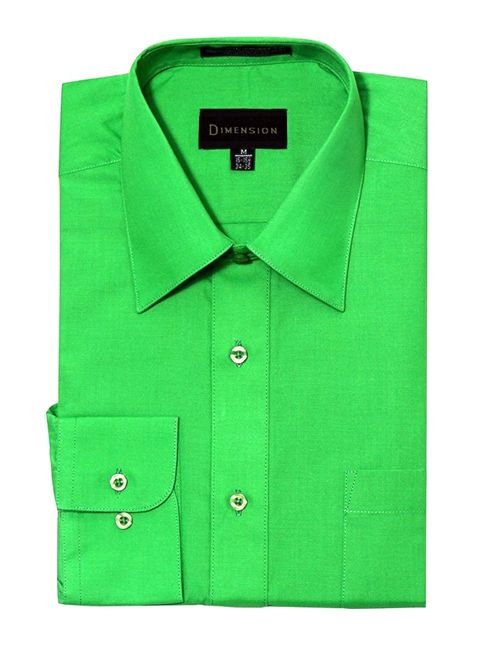 Long Sleeve Business Dress Shirt Regular Fit One Pocket Variety Of Colors