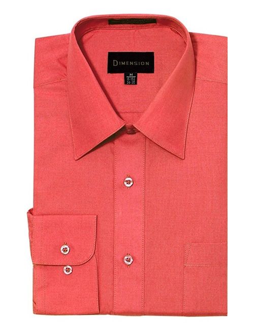 Long Sleeve Business Dress Shirt Regular Fit One Pocket Variety Of Colors