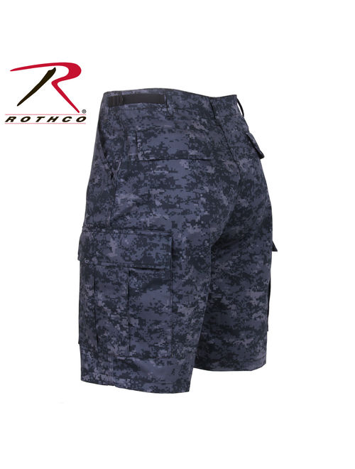 Rothco Military B.D.U Camouflage Cargo Shorts, Midnite Digital Camo, 3XL