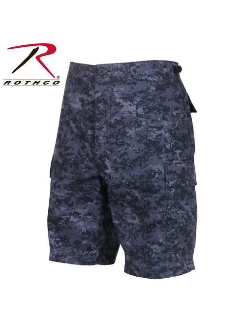 Rothco Military B.D.U Camouflage Cargo Shorts, Midnite Digital Camo, 3XL