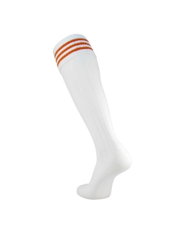 TCK European Style 3 Stripe Soccer Socks in Nylon