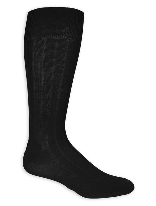 True Rib Dress Socks, 3 Pairs