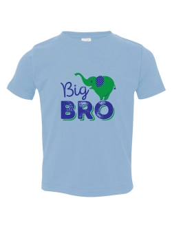 Texas Tees Brand: Gift for Big Brother, Big Brother in Baseball Script, Includes size 12-18 Month