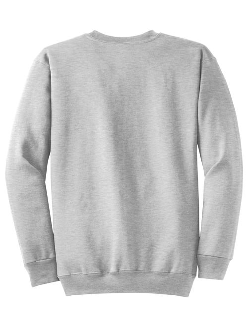 Mafoose Men's Core Fleece Classic Crewneck Sweatshirt Ash S