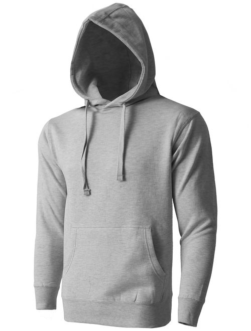 Mens Premium Big and Tall Pullover Hoodie Heavyweight Fleece Sweatshirt